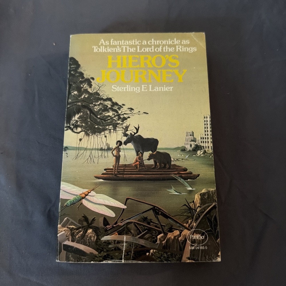 Hiero's Journey by Sterling E Lanier 1976 1st Panther Vintage Fantasy Paperback